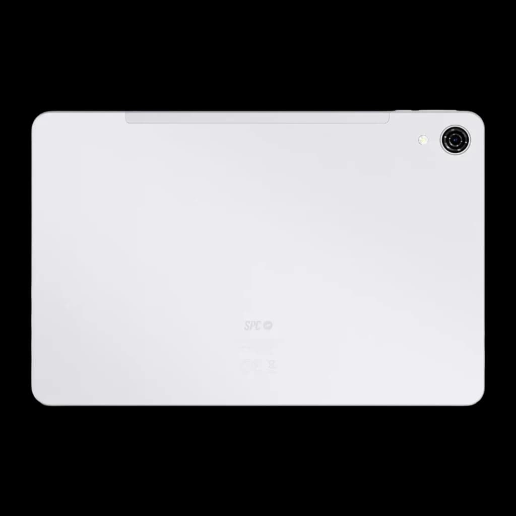 SPC Gravity 6 Pro 4G 6GB/256GB Blanco 11 pulgadas IPS Unisoc T606 6000mAh - carcasa blanca con cámara trasera