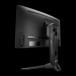 Monitor ASRock Phantom Gaming 27 polegadas 1500R QHD VA 180Hz Preto PG27QRT2A - painel curvo, suporte angular