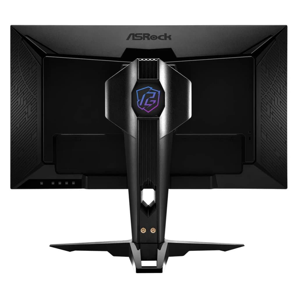 Monitor ASRock 27 polegadas 520Hz FHD IPS 1ms Preto PG27FFX2A - suporte com logo PG iluminado RGB e painel