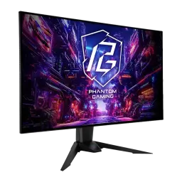 Monitor ASRock 31,5 polegadas OLED 240Hz 4K Ultra HD Preto PGO32UFS - ecrã com logo Phantom Gaming