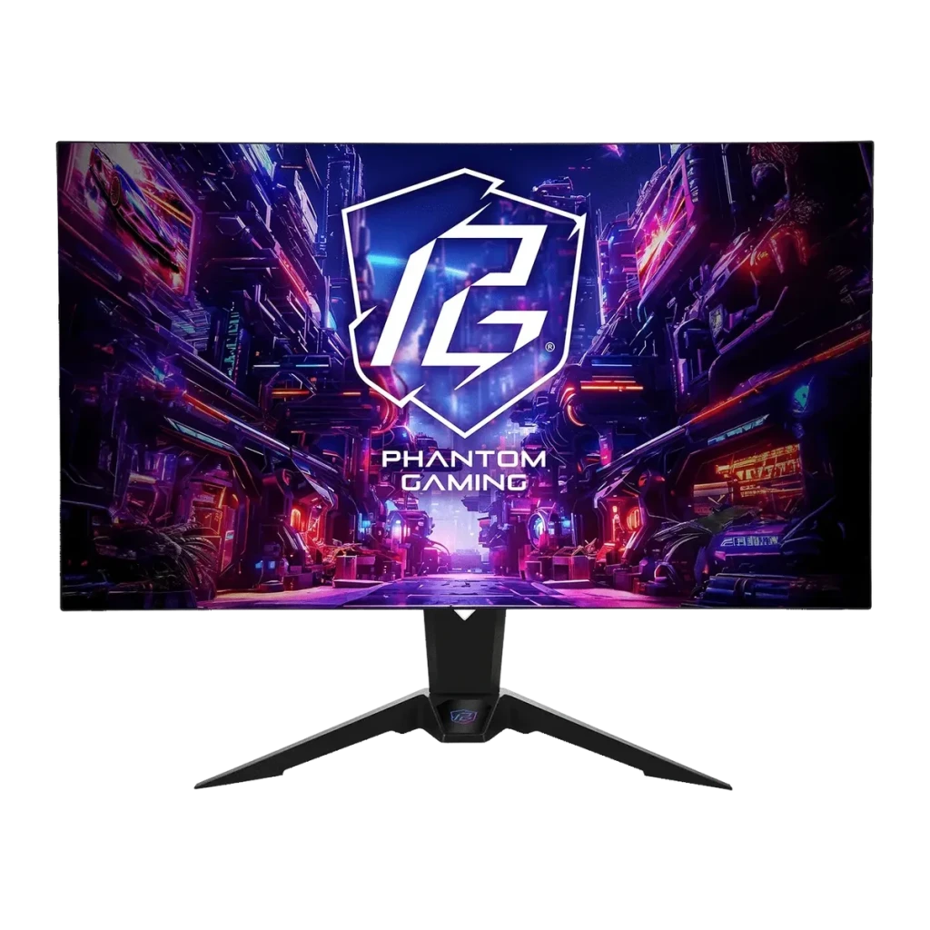 Monitor ASRock 31,5 polegadas OLED 240Hz 4K Ultra HD Preto PGO32UFS