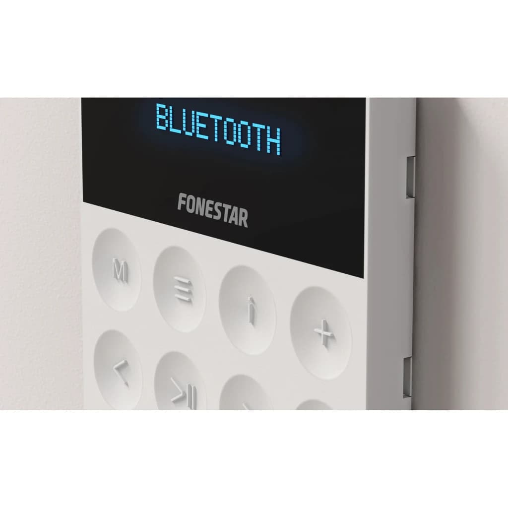 Kit de Altavoces Fonestar 50W Bluetooth KS-WALL-4 - pantalla LED con texto BLUETOOTH y botonera de control