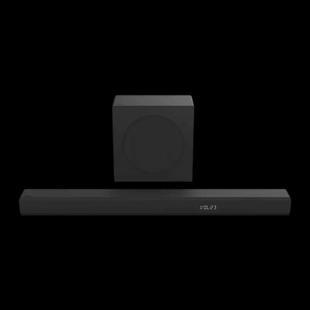 Barre de Son Hisense 3.1 Caisson de Basses Sans Fil 480W Noir