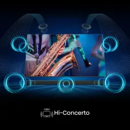 Barre de Son Hisense Dolby Atmos DTS:X 3.1.2 Caisson de Basses Sans Fil Noire AX3120Q - canaux son