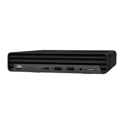 HP Pro Mini 400 G9 8GB/256GB Preto Intel Core i5-14500T SSD - portas USB-C, USB-A, jack e botão