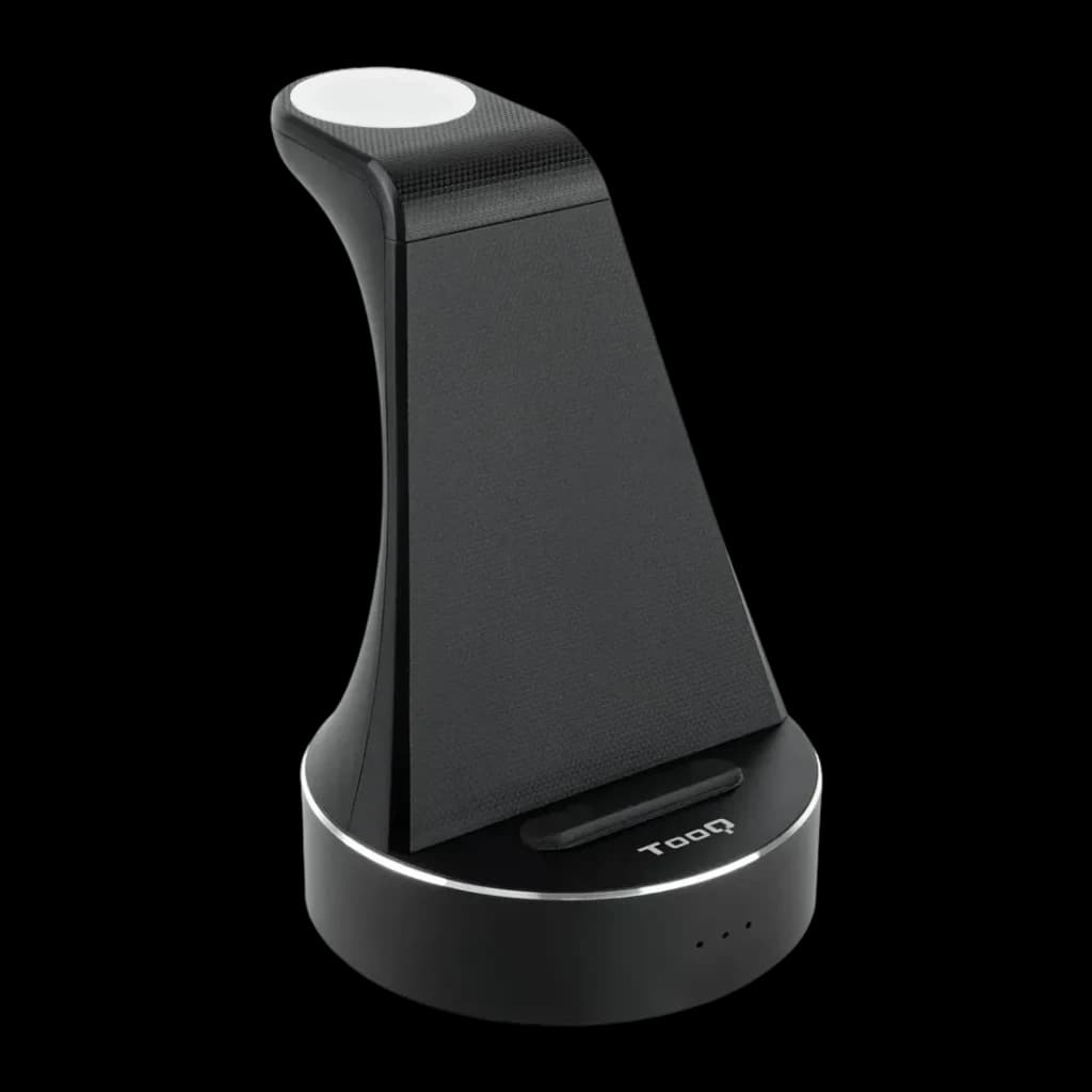 Base de charge TooQ Noir Sans Fil 15W TQCD02W