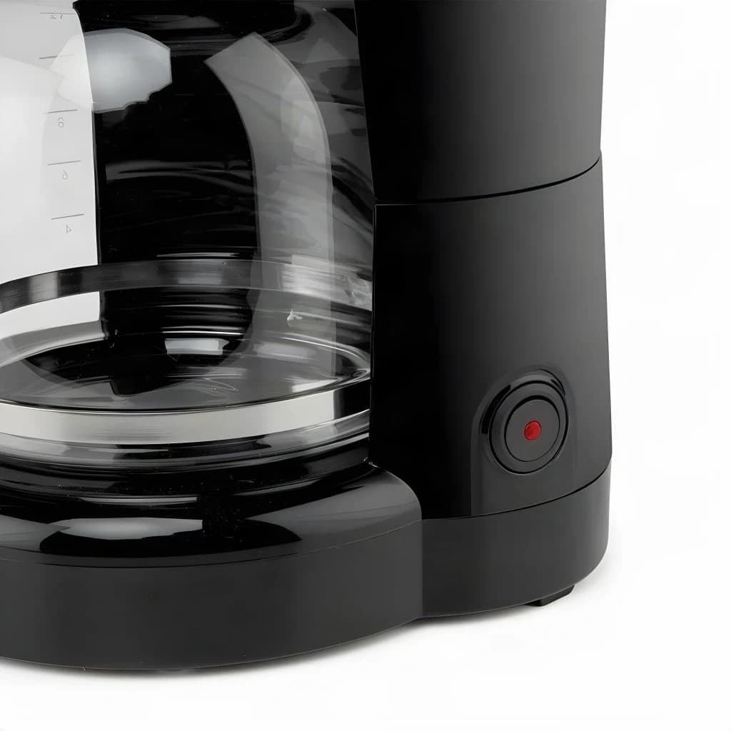 Cafetière filtre Orbegozo CG 4027 N 1,5L 900W Noire - carafe en verre avec graduation et bouton marche