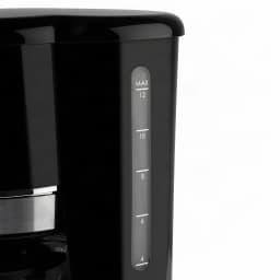 Cafetière filtre Orbegozo CG 4027 N 1,5L 900W Noire - indicateur de niveau avec échelle jusqu'à 12 tasses