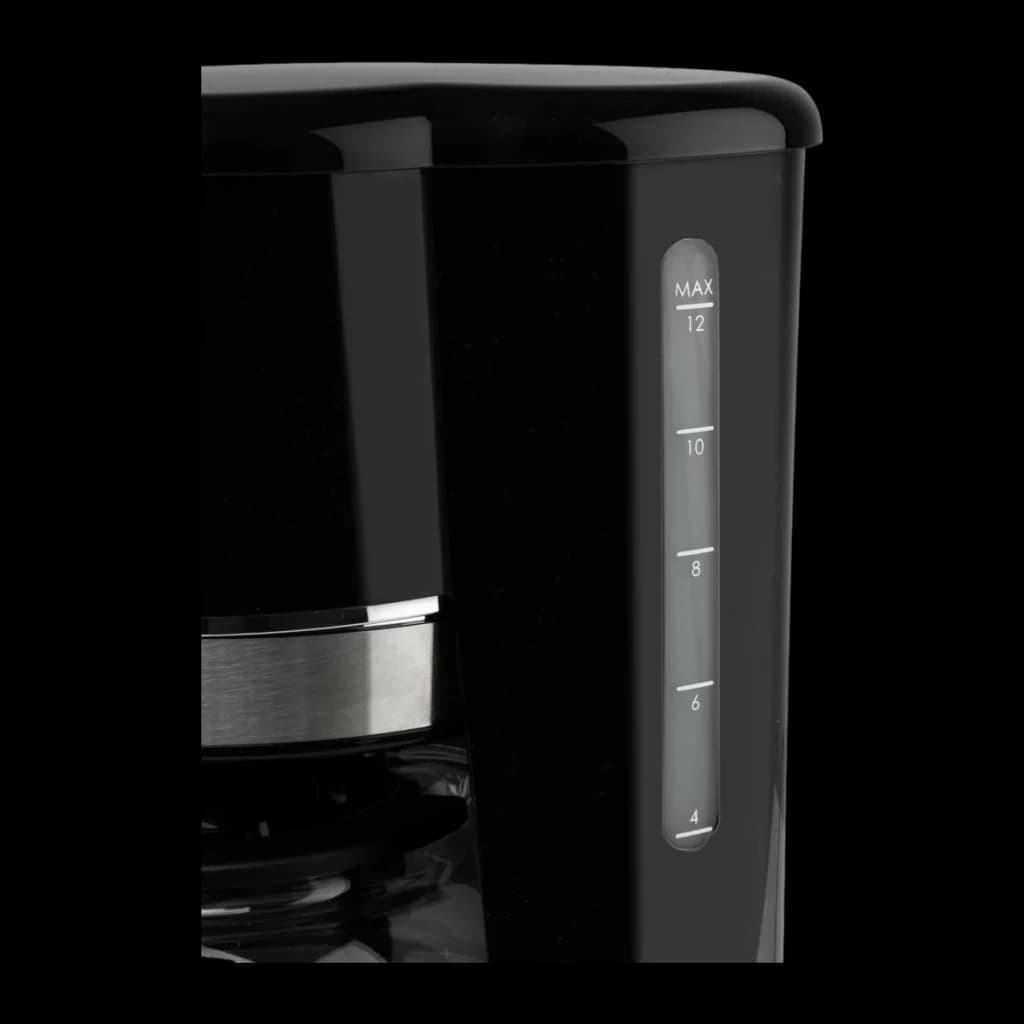 Cafetière filtre Orbegozo CG 4027 N 1,5L 900W Noire - indicateur de niveau avec graduations jusqu'à MAX 12 tasses