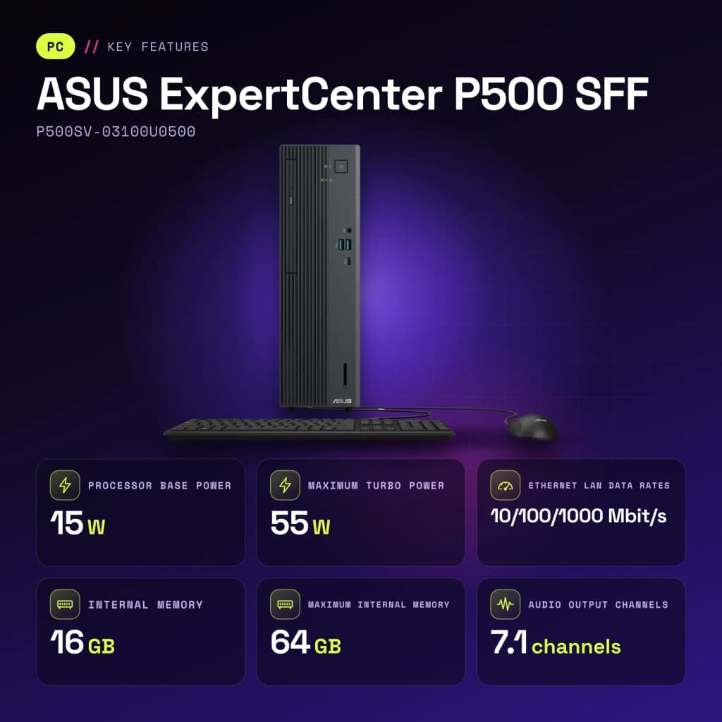 ASUS Sobremesa 16GB Gris - Sobremesa Gris - Teclado QWERTY español 16 GB - características