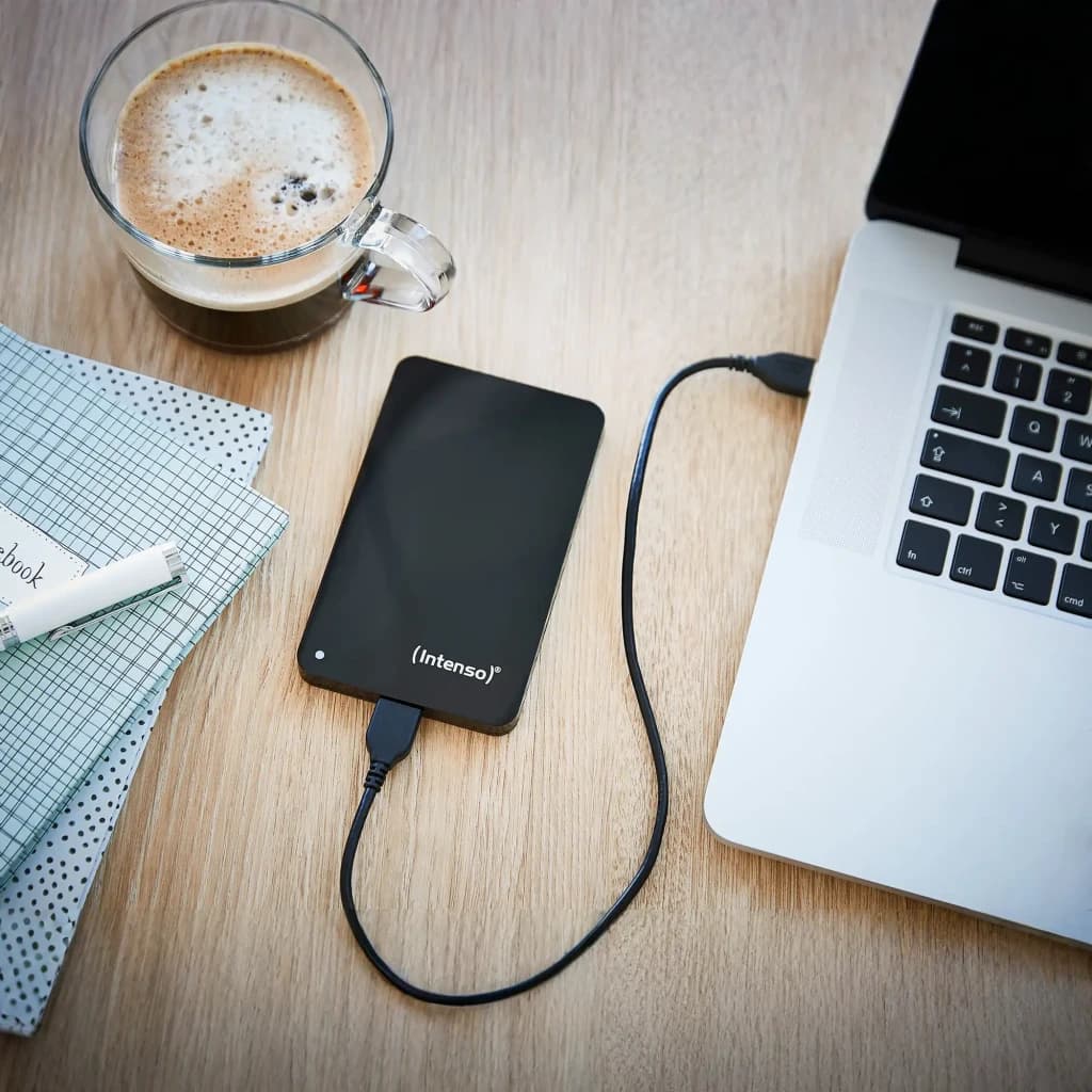 Disque Dur Externe Intenso Memory Case 2.5 pouces 1 To USB 3.0 Noir - 1 TB (1000 GB)
