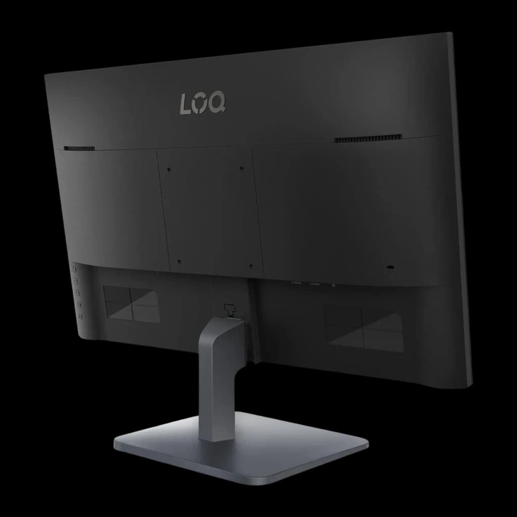 Monitor gaming Lenovo LOQ 24-10 23.8 pulgadas 200Hz FHD IPS Negro - logo LOQ, puertos laterales