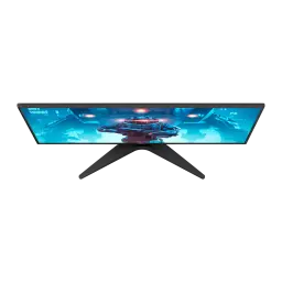 Monitor AOC 27 polegadas 144Hz QHD IPS Preto Q27B36X - ecrã ligado com cena gaming e base em V