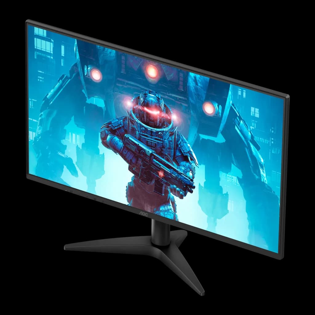 Monitor AOC 27 polegadas 144Hz QHD IPS Preto Q27B36X - ecrã com cena gaming, moldura fina e base em X preta