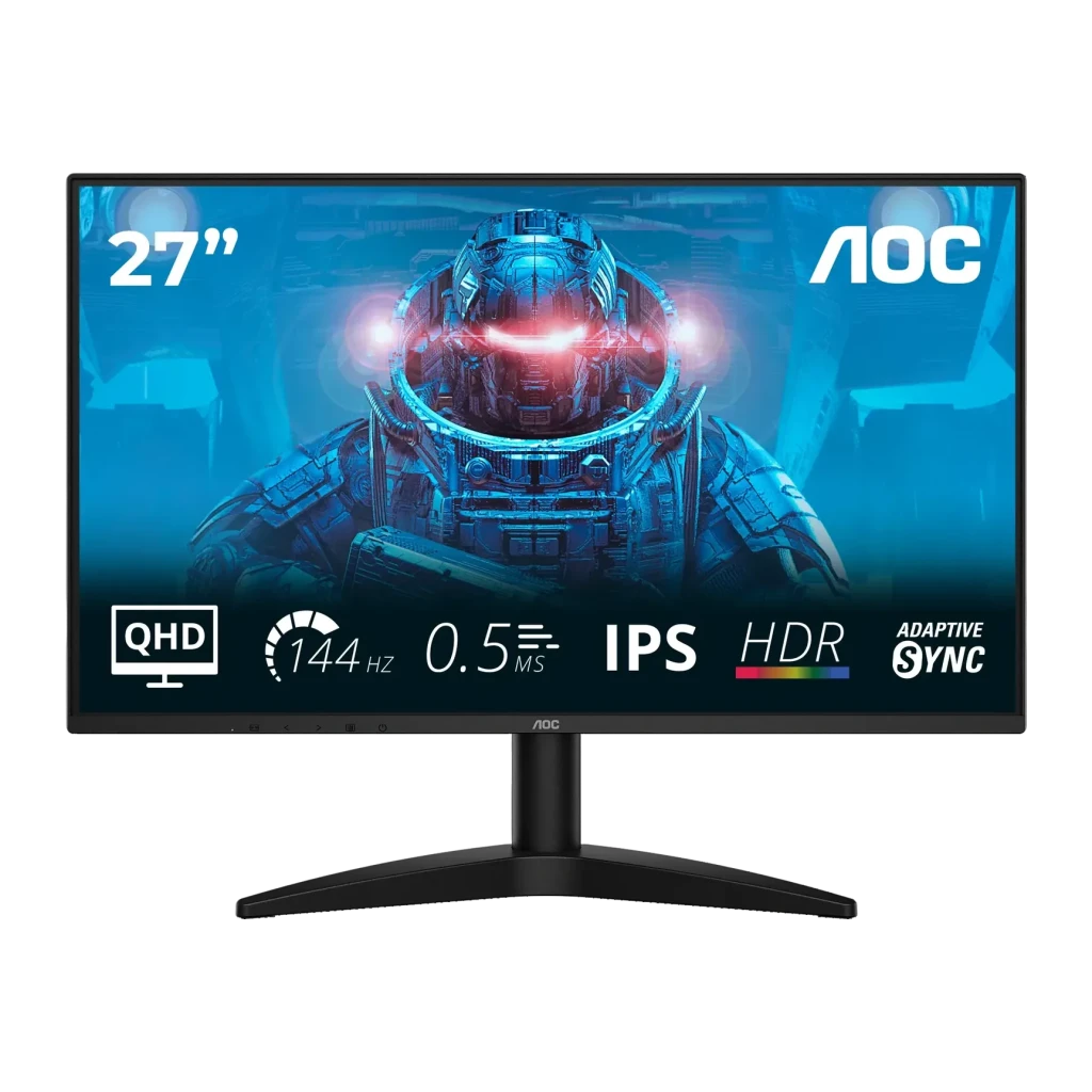 Monitor AOC 27 polegadas 144Hz QHD IPS Preto Q27B36X
