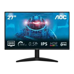 Monitor AOC 27 polegadas 144Hz QHD IPS Preto Q27B36X