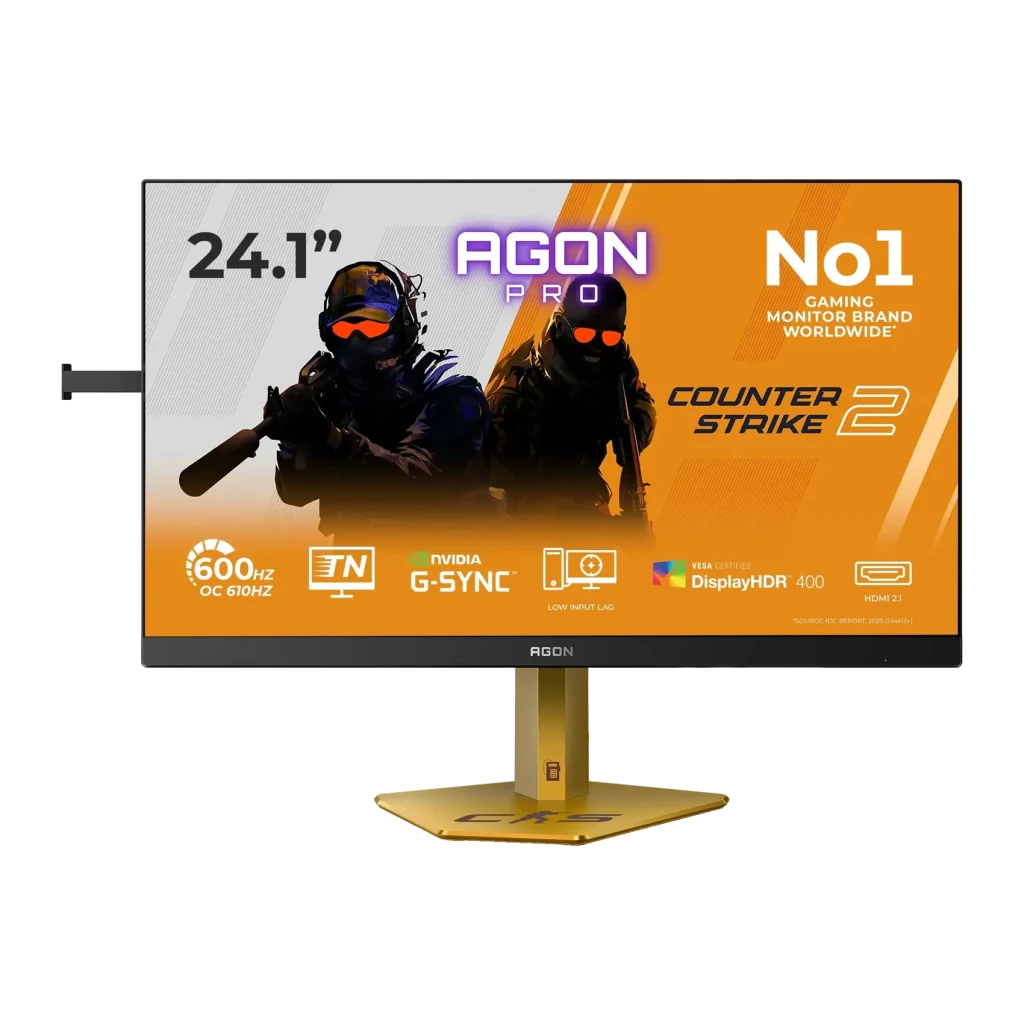 Monitor gaming AOC AGON PRO CS24A 24,1 polegadas 610Hz FHD 0,5 ms Preto