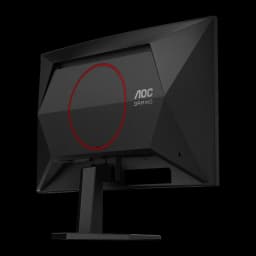 Monitor AOC G4 23.6 polegadas 180Hz Curvo Full HD VA Preto/Vermelho C24G42FE - painel traseiro com aro