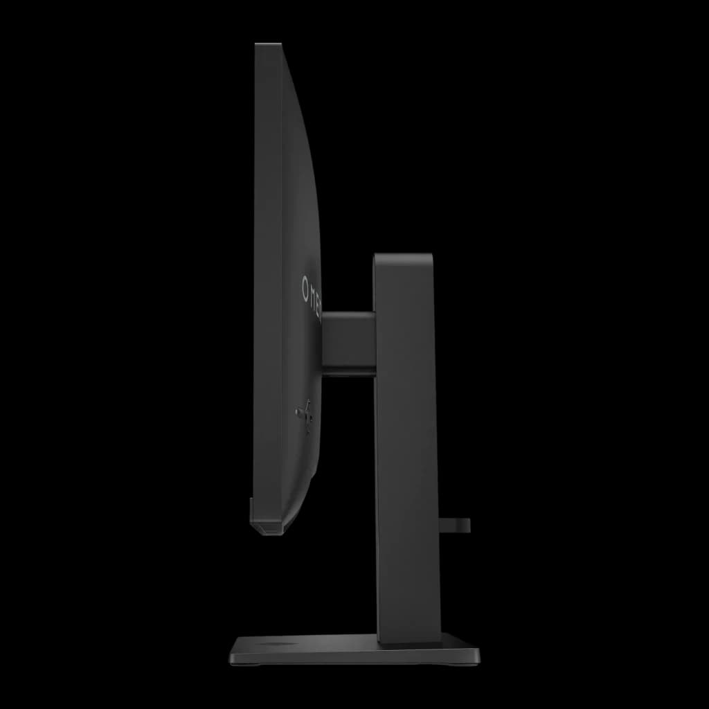 Monitor gaming HP OMEN 24 23,8 polegadas 165Hz FHD IPS Preto - perfil fino, suporte e portas traseiras visíveis