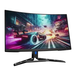 Monitor Lenovo Legion 31.5 pulgadas 180Hz Curvo QHD VA Negro Azabache R32qc-30 - LED