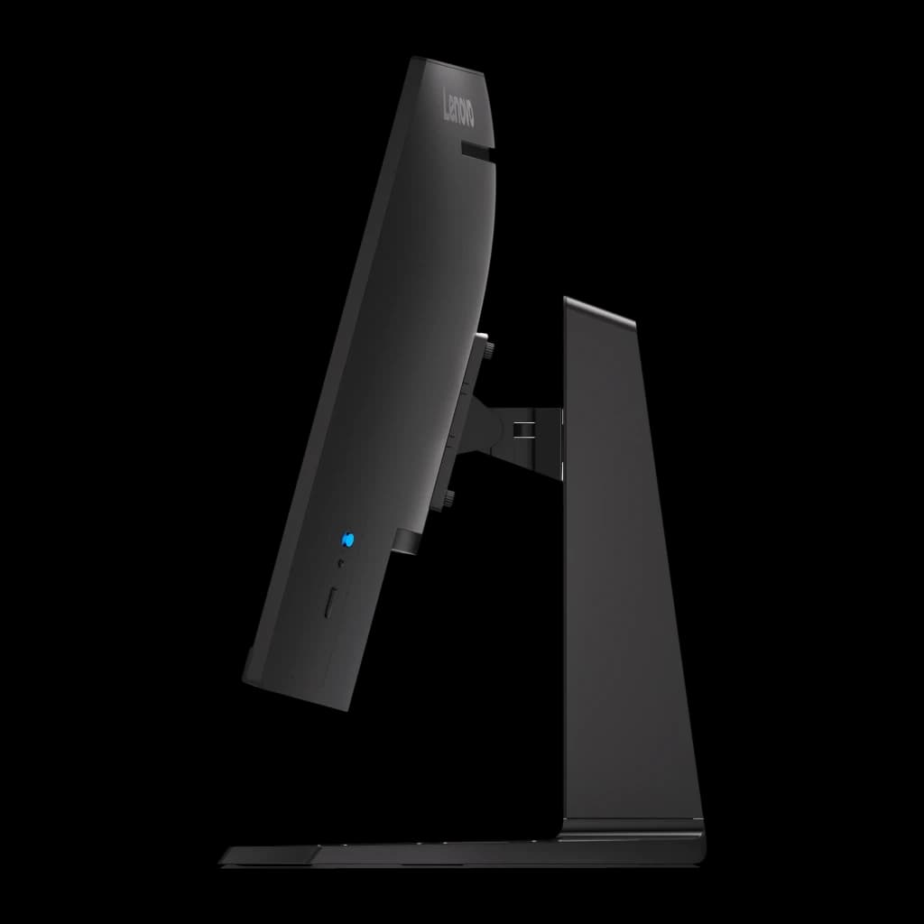 Monitor Lenovo Legion 31.5 pulgadas 180Hz Curvo QHD VA Negro Azabache R32qc-30 - perfil del panel curvo