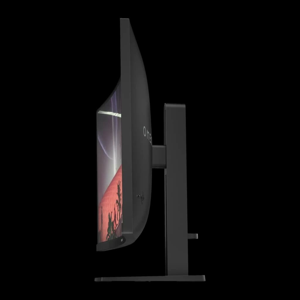 Monitor gaming HP OMEN 32c 31,5 polegadas 165Hz Curvo QHD VA Preto - perfil fino curvo e suporte ajustável