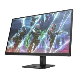 Monitor gaming HP OMEN 27s 27 polegadas 240Hz FHD IPS Preto - ecrã com cena de videojogo e base regulável preta