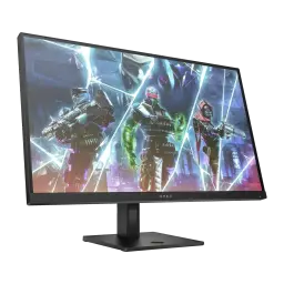 Monitor gaming HP OMEN 27s 27 polegadas 240Hz FHD IPS Preto - ecrã ligado com cena de videojogo e moldura