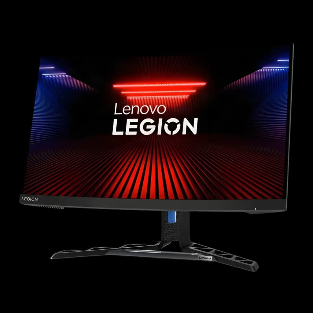 Écran gaming Lenovo Legion 27 pouces 240Hz Incurvé FHD VA Noir de Jais R27fc-30 - dalle incurvée avec fond