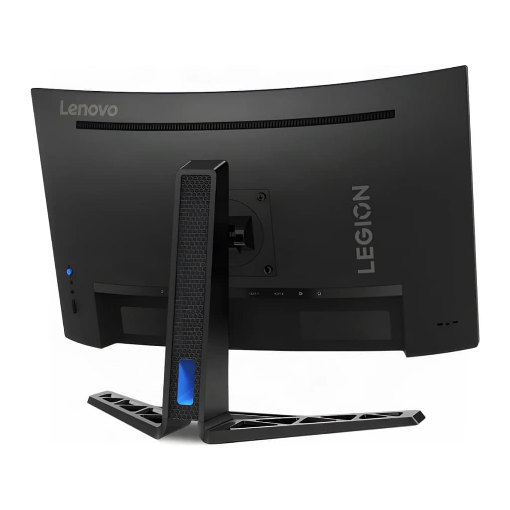 Écran gaming Lenovo Legion 27 pouces 240Hz Incurvé FHD VA Noir de Jais R27fc-30 - dalle incurvée, logo Legion