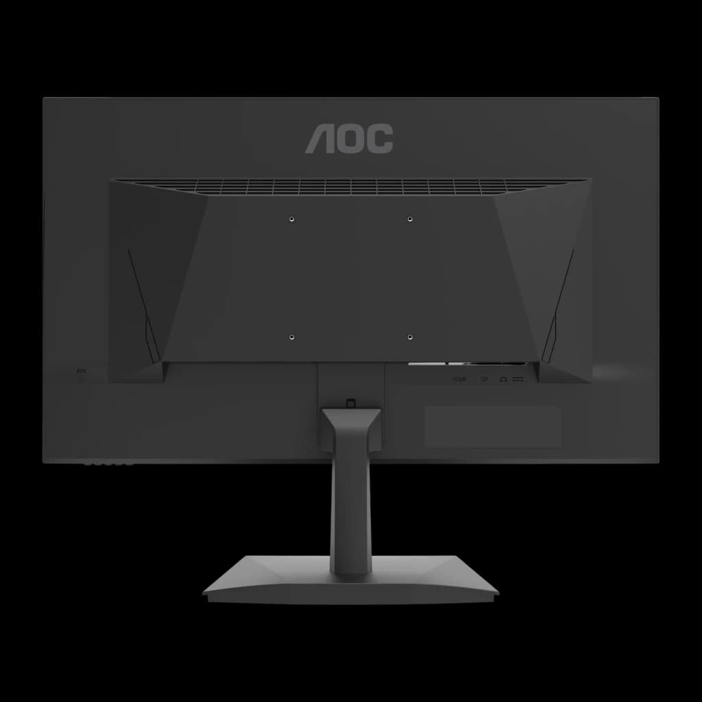 Monitor AOC G1 23,8 polegadas 180Hz Full HD VA Preto 24G15N2 - painel posterior com logo AOC, grelha