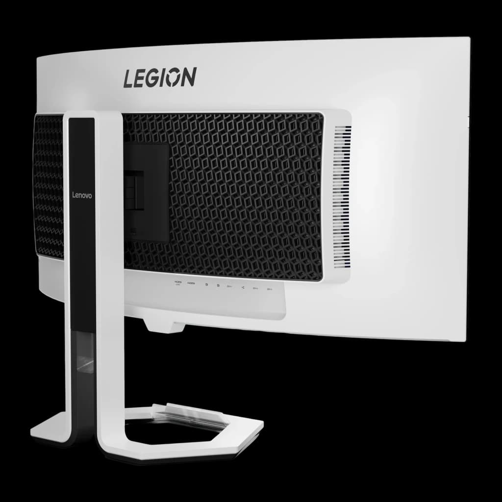 Moniteur Lenovo Legion PRO 34 pouces OLED 240Hz Courbe WQHD Noir de Jais 34WD-10 - panneau arrière à grille