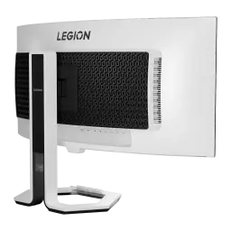 Moniteur Lenovo Legion PRO 34 pouces OLED 240Hz Courbe WQHD Noir de Jais 34WD-10 - panneau arrière à grille