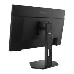 Écran Lenovo Legion 27 pouces 160Hz 4K IPS Noir de Jais 27U-10 - pied à motif hexagonal, logo Legion et ports