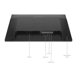 Écran Lenovo Legion 27 pouces 160Hz 4K IPS Noir de Jais 27U-10 - ports Power, HDMI 2.1, DP 1.4, Audio Out