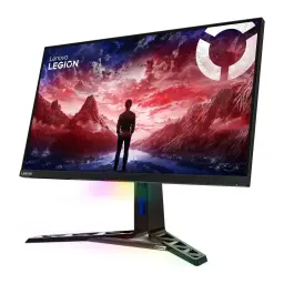 Monitor Lenovo Legion 31.5 polegadas 144Hz 4K IPS Preto Y32p-30 - iluminação RGB na base e parte inferior
