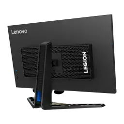 Monitor Lenovo Legion 31.5 polegadas 144Hz 4K IPS Preto Y32p-30 - painel traseiro com logo Legion, grades