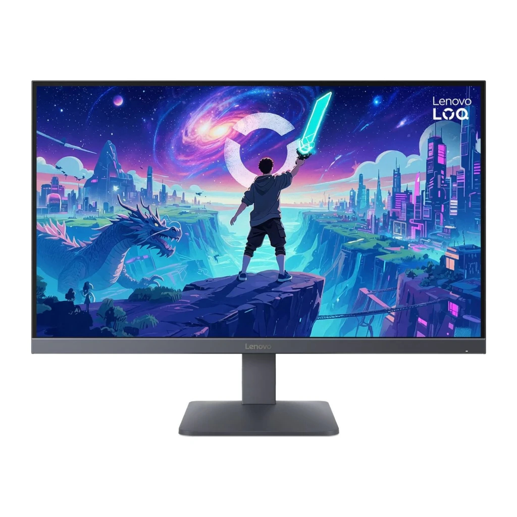 Monitor Lenovo LOQ 27 polegadas 180Hz QHD IPS Preto 27Q-10