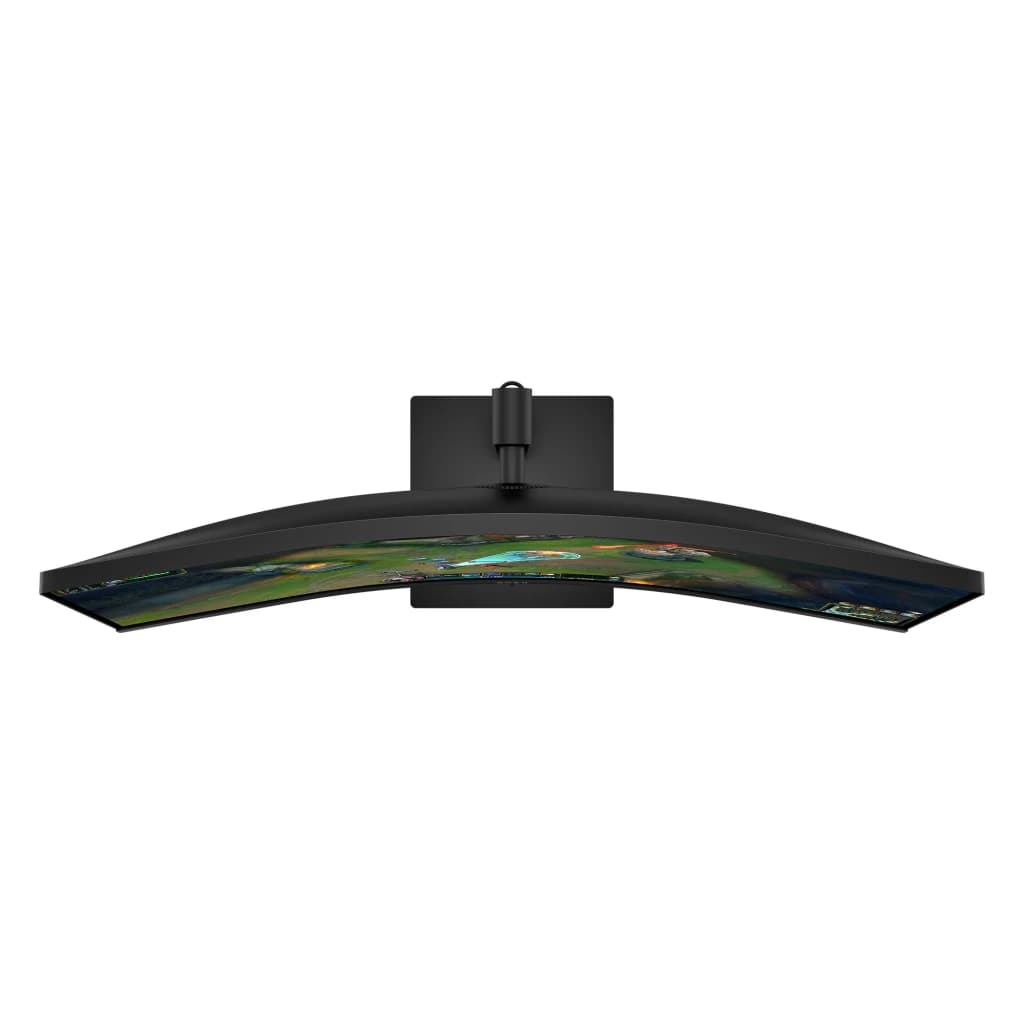 Monitor HP OMEN 34c G2 34 polegadas 180Hz Curvo WQHD VA Preto - curvatura panorâmica e suporte central