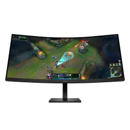 Monitor HP OMEN 34c G2 34 polegadas 180Hz Curvo WQHD VA Preto