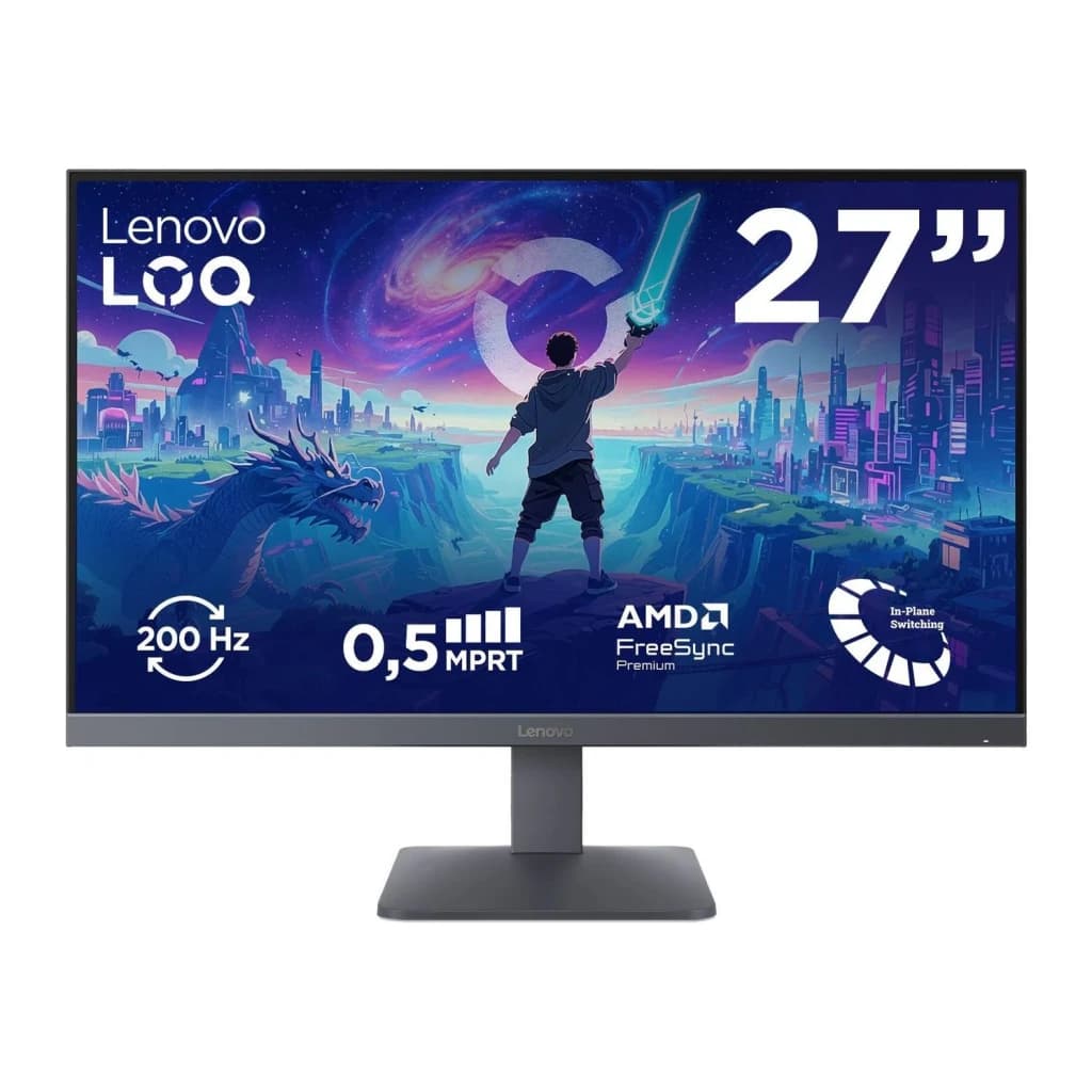 Monitor gaming Lenovo LOQ 27-10 27 pulgadas 200Hz Full HD IPS Negro