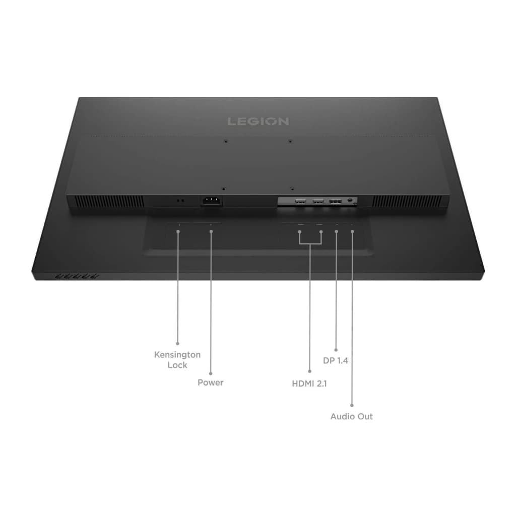 Monitor gaming Lenovo Legion 27-10 27 pulgadas 240Hz Full HD IPS Negro Azabache - puertos HDMI 2.1, DP 1.4