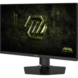 Monitor gaming MSI MAG 274QPF E20 27 pulgadas 200Hz QHD Rapid IPS Negro - pantalla encendida con logo