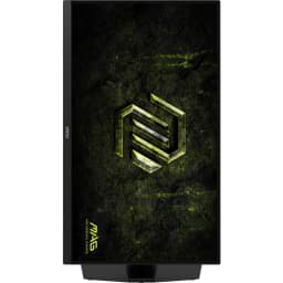 Monitor gaming MSI MAG 274QPF E20 27 pulgadas 200Hz QHD Rapid IPS Negro - pantalla en vertical con logo MSI