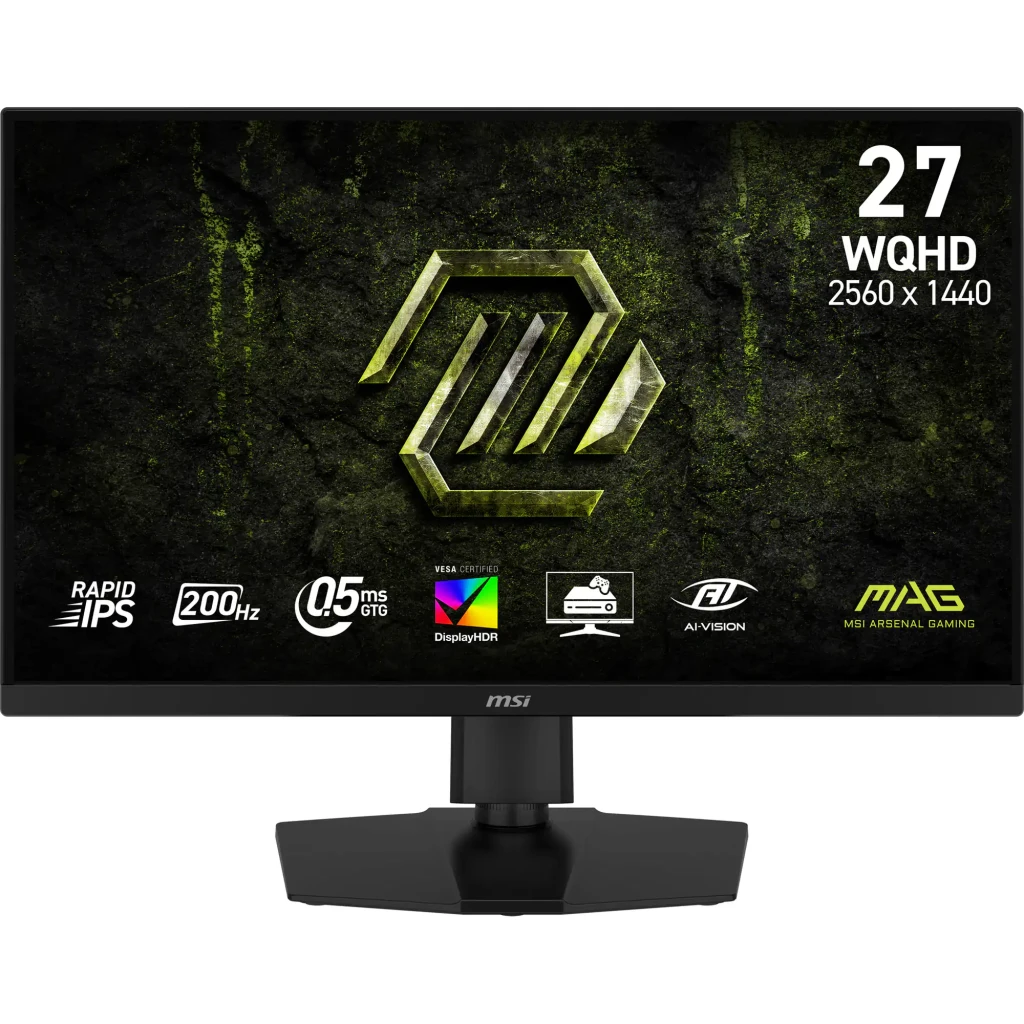 Monitor gaming MSI MAG 274QPF E20 27 pulgadas 200Hz QHD Rapid IPS Negro