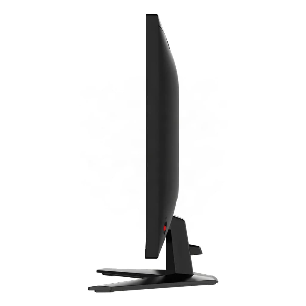 Monitor gaming MSI MAG 325QFDE E18V 31.5 pulgadas 180Hz QHD Rapid VA Negro - perfil delgado, base y detalle
