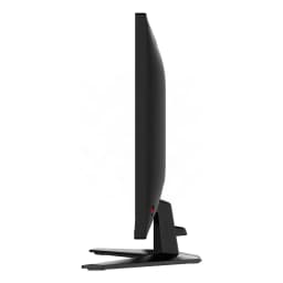 Monitor gaming MSI MAG 325QFDE E18V 31.5 pulgadas 180Hz QHD Rapid VA Negro - perfil delgado, base y detalle