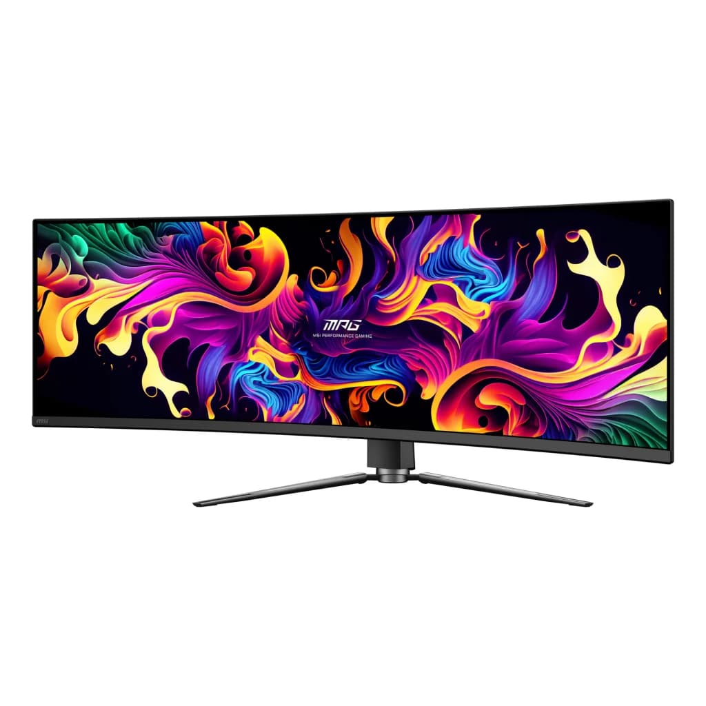 Monitor gaming MSI MPG 491CQP QD-OLED 49 pulgadas 144Hz Curvo Dual WQHD Negro - pantalla ultrawide curva