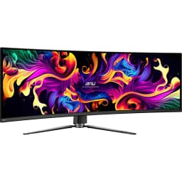 Monitor gaming MSI MPG 491CQP QD-OLED 49 pulgadas 144Hz Curvo Dual WQHD Negro - 144 Hz