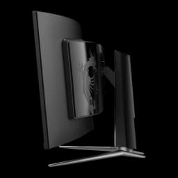 Monitor gaming MSI MPG 491CQP QD-OLED 49 pulgadas 144Hz Curvo Dual WQHD Negro - logo dragón MSI en panel